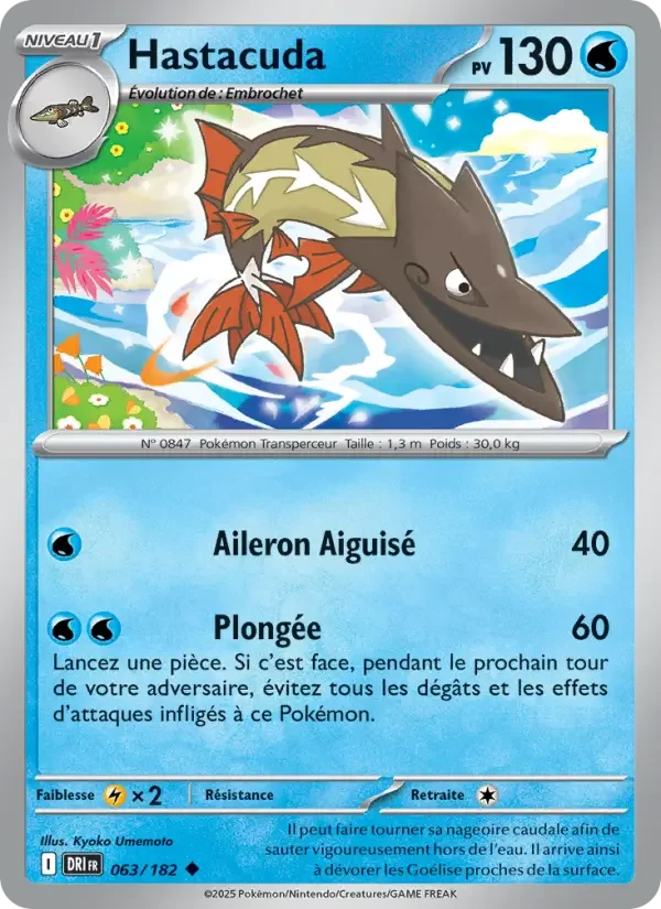 Carte Pokémon Hastacuda — Rivalités Destinées
