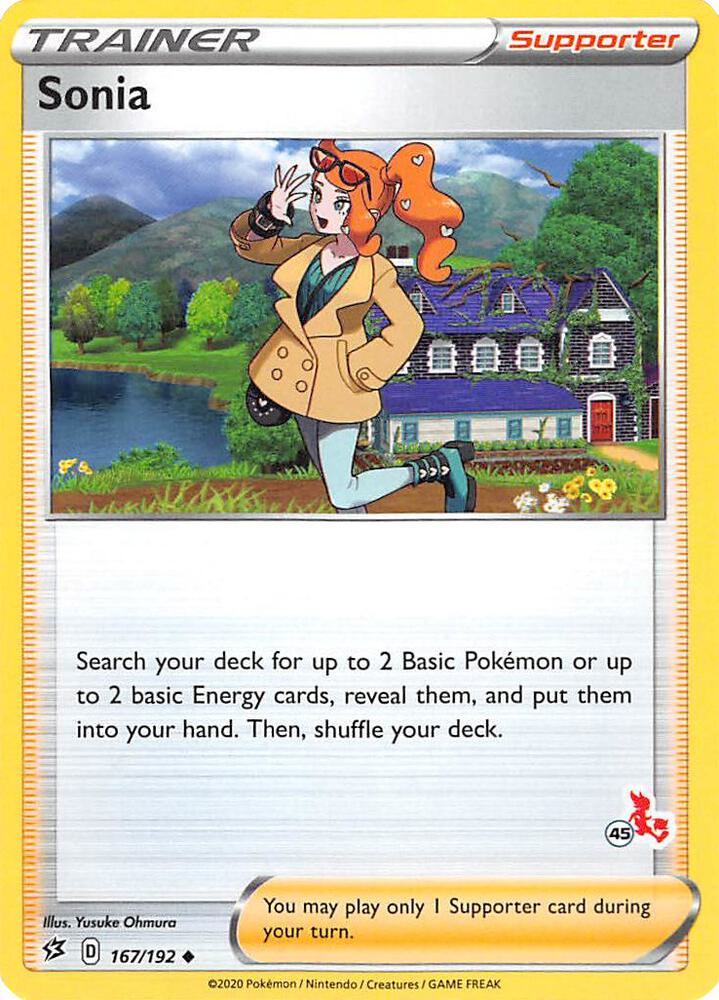 Carte Pokémon Sonya — Clash des Rebelles