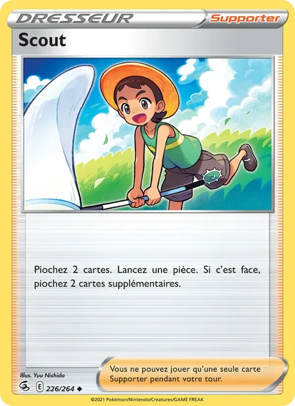 Carte Pokémon Scout — Poing de Fusion