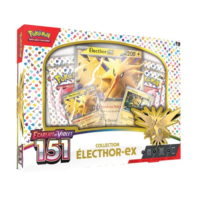 Pokémon 151 — Coffret Électhor ex